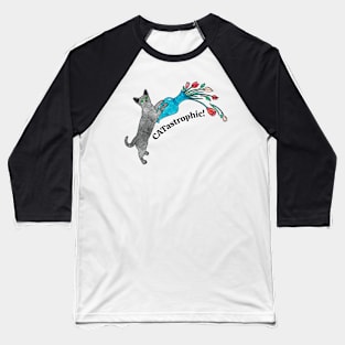 Funny Cat Baseball T-Shirt